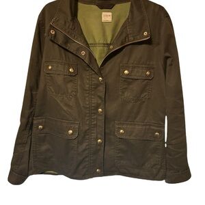 J.Crew Green Size XXL Relaxed Barn/Utility Jacket
